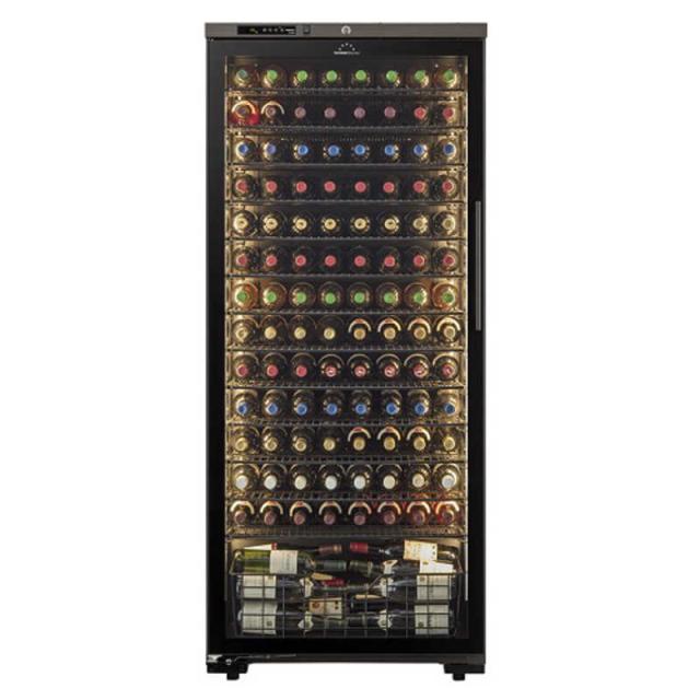 フォルスタージャパン　ワインセラー ［120本 /左開き］ ウッドブラック　ST-409GL-WK（標準設置無料）