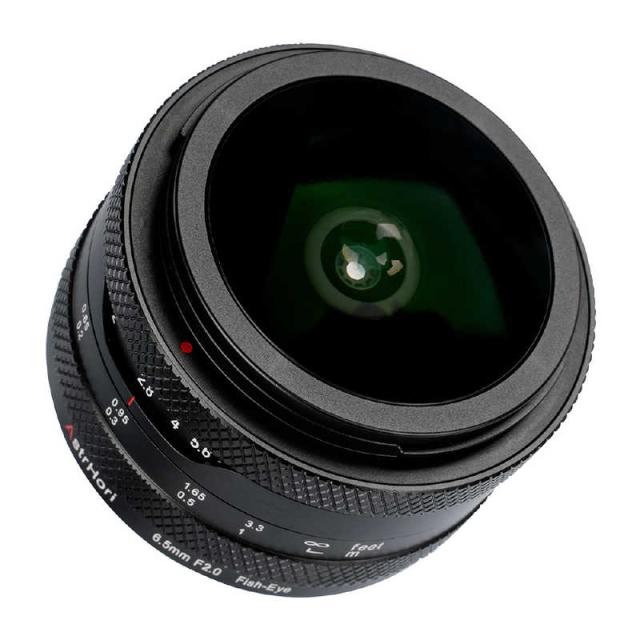 ASTRHORI　カメラレンズ 6.5mm F2.0 Fish-Eye 富士フイルムXマウント APS-C （ FUJIFILM X / 単焦点レンズ ） 　6.5mmF2.0fisheyeXC_1
