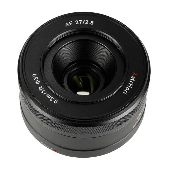 ASTRHORI　AF 27mm F2.8 STMソニーEマウント ブラック ［ソニーE / 単焦点レンズ］　AF27MMF2.8CE（B）_1