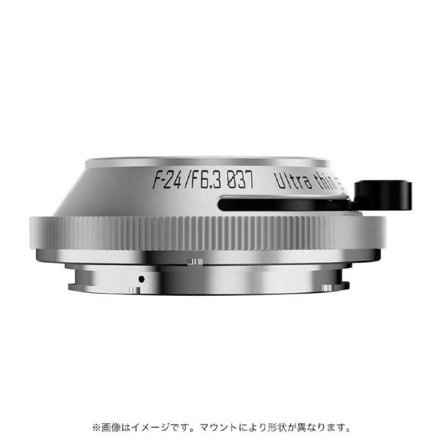 SGIMAGE　カメラレンズ SG-image 24mm F6.3 ソニーEマウント シルバー （ ソニーE / 単焦点レンズ ） 　SG24mmF6.3E(S)