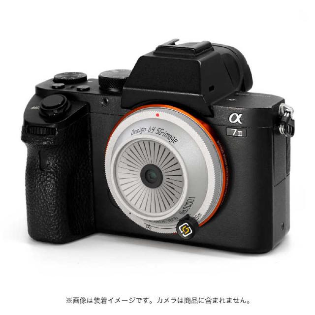 SGIMAGE　カメラレンズ SG-image 24mm F6.3 ソニーEマウント シルバー （ ソニーE / 単焦点レンズ ） 　SG24mmF6.3E(S)