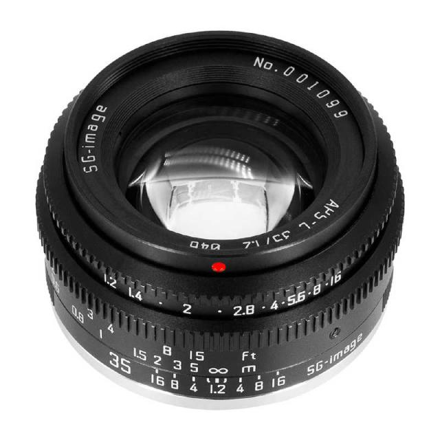 SGIMAGE　カメラレンズ SG-image 35mm F1.2 ソニーEマウント APS-C （ ソニーE / 単焦点レンズ ） 　SG35mmF1.2EC_1