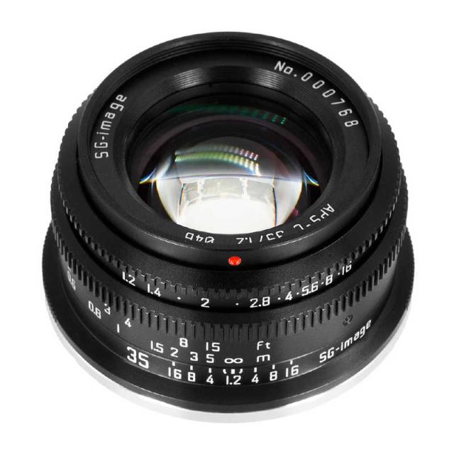 SGIMAGE　カメラレンズ SG-image 35mm F1.2 キヤノンRFマウント APS-C （ キヤノンRF / 単焦点レンズ ） 　SG35mmF1.2RFC_1