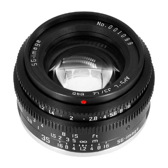 SGIMAGE　カメラレンズ SG-image 35mm F1.2 マイクロフォーサーズマウント （ マイクロフォーサーズ / 単焦点レンズ ） 　SG35mmF1.2MFTC_1