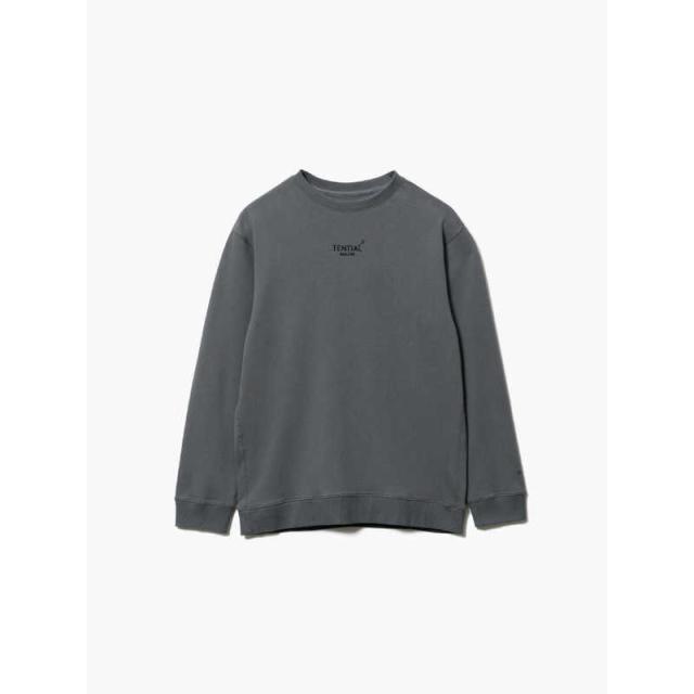 TENTIAL　BAKUNEスウェットメンズロングスリーブクルーネックダークグレー(L)　25FSBA038M00290006N
