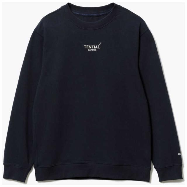 TENTIAL　BAKUNEスウェットウィメンズロングスリーブクルーネックネイビー(XL)　25FSBA044W00080007N
