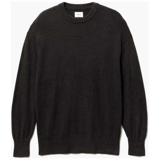 TENTIAL　BAKUNEソフトニットロングスリーブクルーネックブラウン(L-XL)　25FSBA046U00100060N