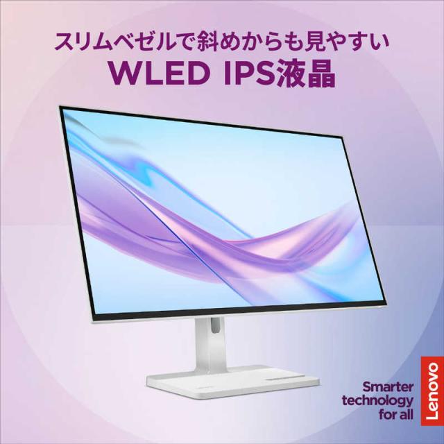 Lenovo L24q-10 LCDモニター2560 x 1440 Lenovo L24q-10 LED display 60,5 cm (23.8