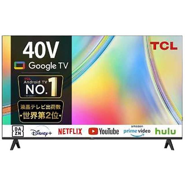 TCL 液晶 テレビ 40V型 フルハイビジョン 40S5400(標準設置無料) TCL 液晶 テレビ 40V型 フルハイビジョン 40S5400(標準設置無料)
