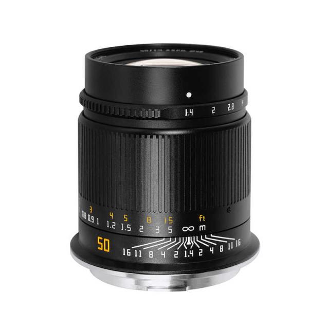銘匠光学 カメラレンズ キヤノンRFマウント ブラック TTArtisan 50mm f/1.4 ASPHの通販は 28,600円