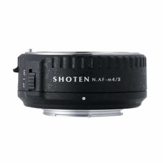 SHOTEN 電子マウントアダプター (AF-S NIKKORレンズ → マイクロフォーサーズ マウント変換) NAF-m 日本公式店  テレビ・オーディオ・カメラ