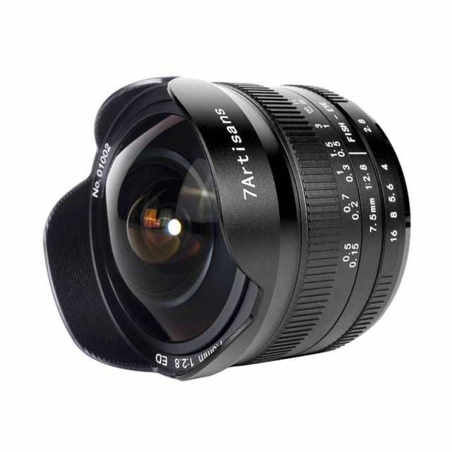 七工匠 カメラレンズ 7Artisans 7.5mm F2.8 FISH-EYE II ED (ニコンZ用