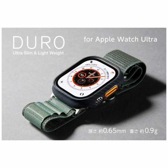 格安人気 DEFF Apple Watch Ultra(49mm)用 アラミド繊維カバー「DURO