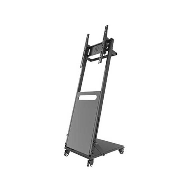 JAPANNEXT　デジタルサイネージスタンド 32インチから65インチ対応 VESA 100x100 - 400x400対応 4段階高さ調整可能 キャスター付き　JN-DS3265-CA
