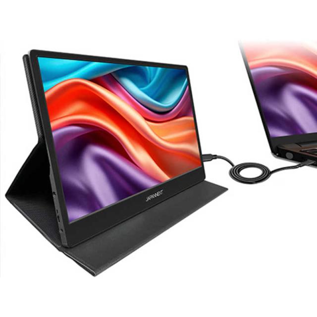 JAPANNEXT USB-C接続 PCモニター モバイルモニター [13.3型 /4K(3840
