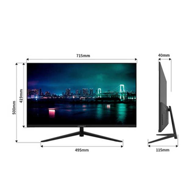 JAPANNEXT　31.5インチ IPSパネル搭載 フルHD(1920x1080)解像度 液晶モニター sRGB：100％ HDMI VGA (2年保証) ［31.5型 /フルHD(1920×1080) /ワイド］　JN-IPS315F_10
