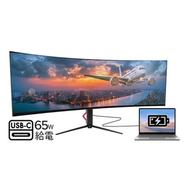 JAPANNEXT IPS144Hz/1msDual WQHD湾曲ウルトラワイドゲーミング