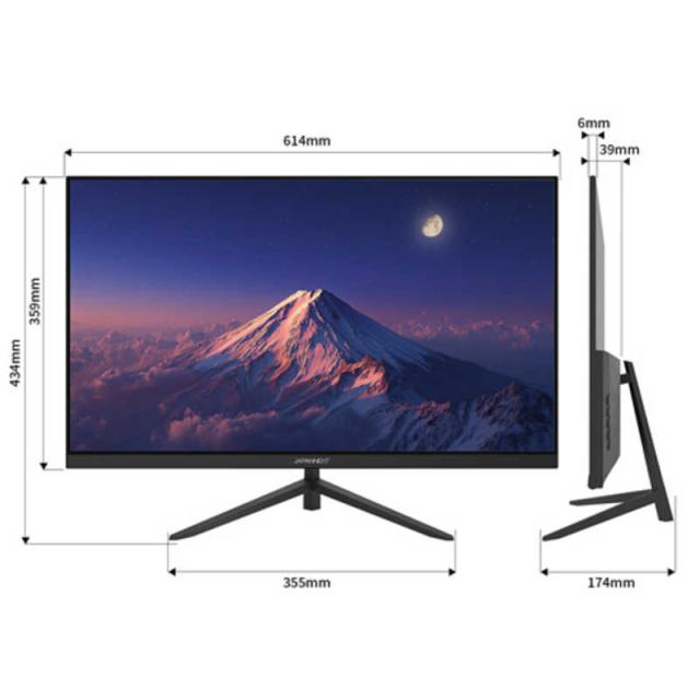 JAPANNEXT　27インチ IPSパネル搭載 WQHD(2560x1440)解像度 液晶モニター HDMI DP sRGB：100％ DCI-P3：95％ (2年保証)　JN-i27Q2_12