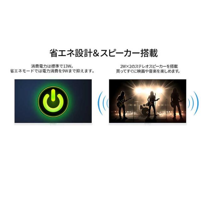 JAPANNEXT　21.5型 IPS フルHD1920×1080 ホワイトカラー HDMI DisplayPort HDR ケーブルホワイト同梱　JNIPS215G120FW_14
