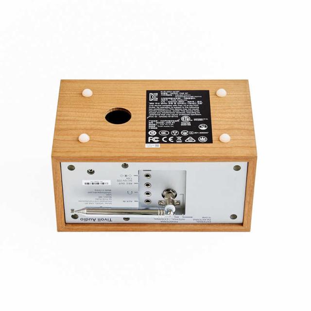 TIVOLIAUDIO　Model One BT｜ AM/ ワイドFM/ Bluetooth テーブルラジオ スピーカー ［Bluetooth対応］ Silver-Cherry　M1BT-1455-JP_7