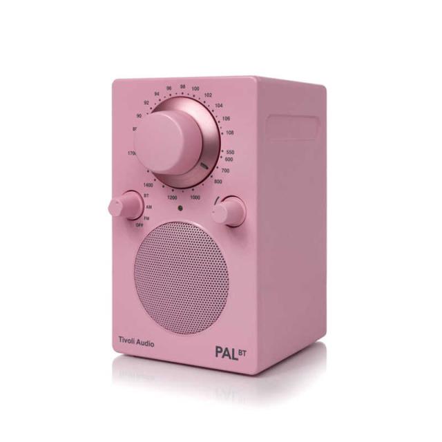 TIVOLIAUDIO　Bluetooth ポータブルラジオスピーカー PAL Bluetoothピンク PALBT9483JP ［Bluetooth対応］　PALBT-9483-JP_1