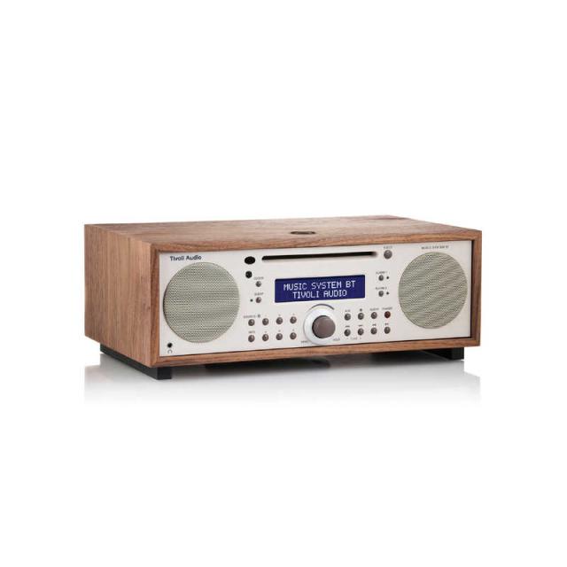 TIVOLIAUDIO　Music System BT｜AM/ ワイドFM/ CD All-in-One Hi-Fi System Beige-Classic Walnut　MSYBT-1529-JP_1
