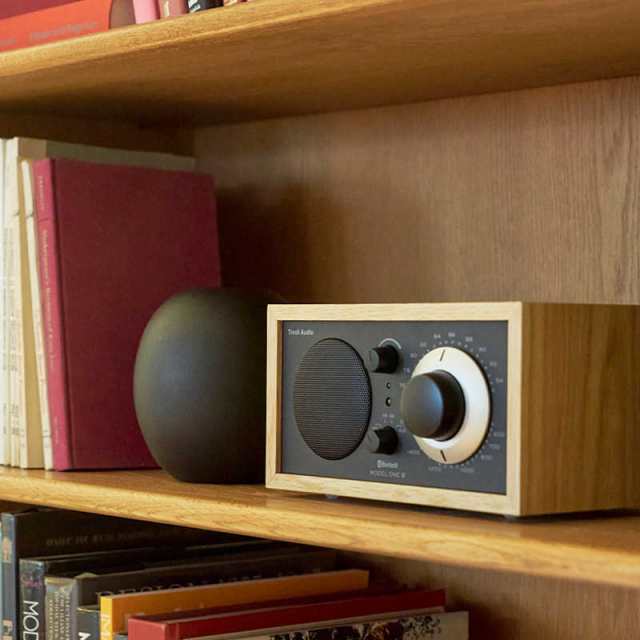 TIVOLIAUDIO　Model One BT｜ AM/ ワイドFM/ Bluetooth テーブルラジオ スピーカー ［Bluetooth対応］ Oak-Black　M1BT-0619-JP