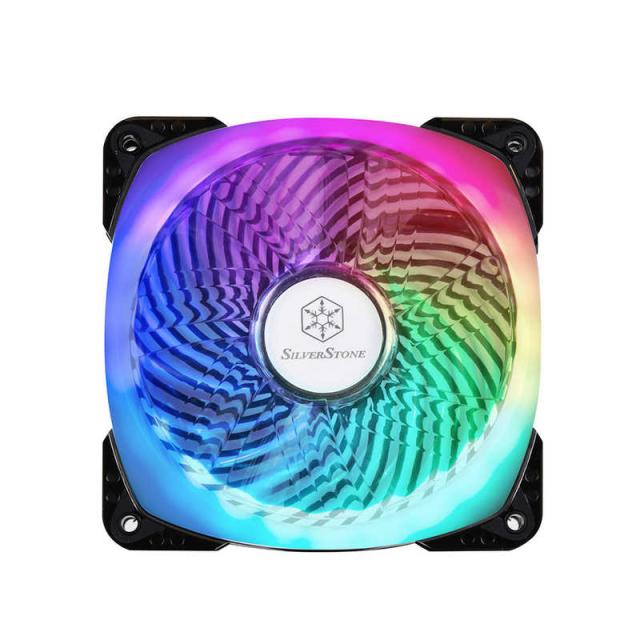 SILVERSTONE　ケ−スファン [120mm /1800RPM]　SST-AP124-ARGBの通販は