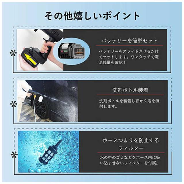 サイエルインターナショナル M-WORKS モバイル高圧洗浄機 MW-MHC66 MWMHC66