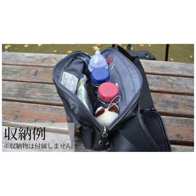 ワンスレッド　パパ＆ママ140人と考えた理想のパパバッグ 思いやりモデル papakoso(パパコソ) ブラック×ブラック　PK-002-BK