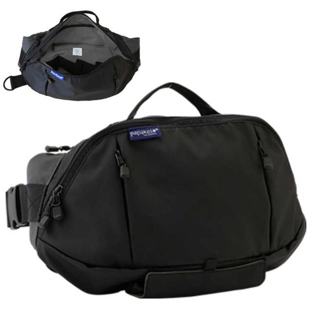 ワンスレッド　papakoso(パパコソ)パパ＆ママ140人と考えた理想のパパバッグ「だっこモデル＋SG」ブラック×グレー papakoso　PK-101-BK