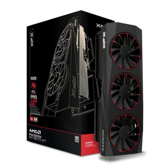 RX 9070 XT XFX Quicksilver Magnetic Air 16 Go – Carte Graphique AMD Ouverte Mais Neuve