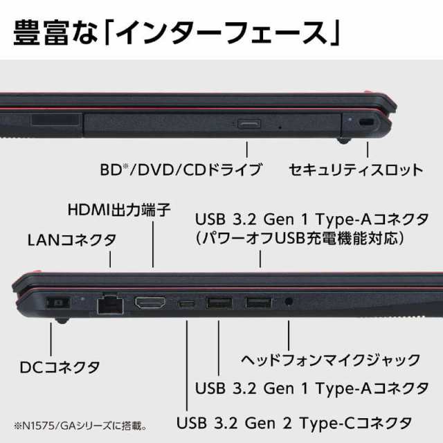 NEC ノートパソコン LAVIE カームレッド [15.6型 /Win11 Home /intel