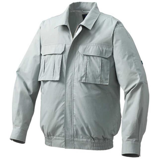 空調服　綿薄手脇下マチ付き ウェアのみ モスグリーン 3L　KU91900C07S5