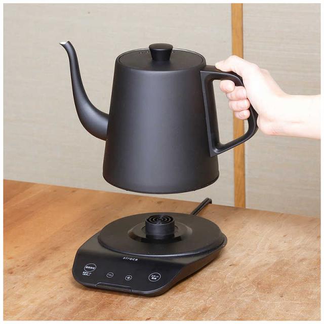 SIROCA　温度調節電気ケトル [0.8L]　SK-D171 ブラック
