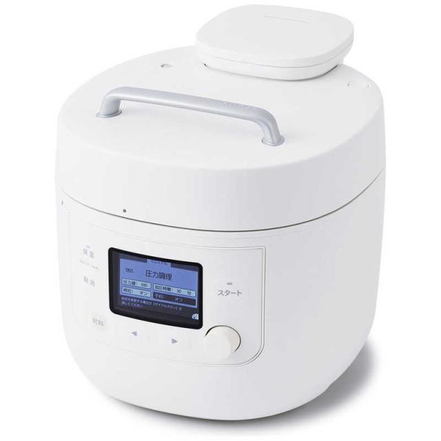 SIROCA　電気圧力鍋 おうちシェフ PRO L ホワイト　SP-5D151W