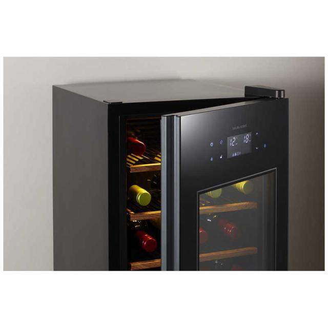 さくら製作所　ワインセラー（右開き）　SA38 B ブラック（標準設置無料） さくら製作所 ワインセラー 38本 右開き SA38 B ブラック（標準設置無料）