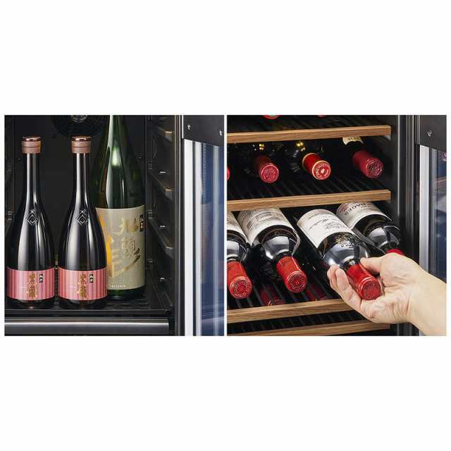さくら製作所 氷温M5 2温度 日本酒&ワインセラー ブラック さくら製作所 氷温M5 2温度 日本酒&ワインセラー ブラック
