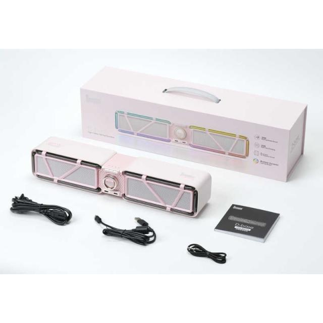 DIVOOM　D-base Pink ［Bluetooth対応］ ピンク　D-basepink_9