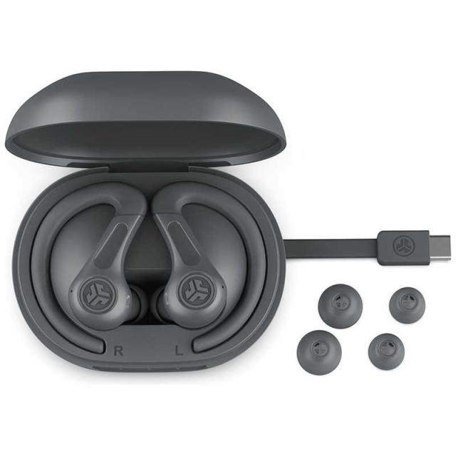 JLAB　完全ワイヤレスイヤホン JBuds Sport ANC 4 [ ノイズキャンセリング 対応 ] Graphite　EBJBSPTANCGPH50WEB_5