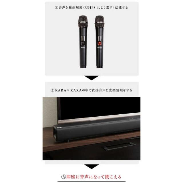 共同テレビジョン　カラオケサウンドバー KARAKARA　KARA-A2023_18