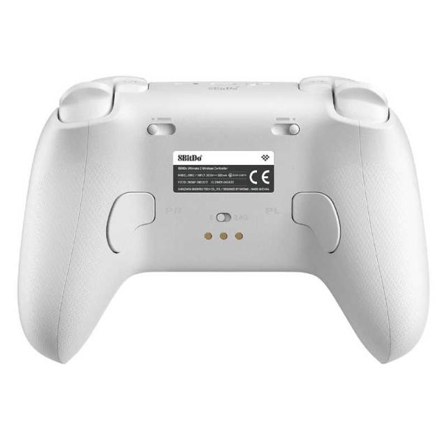8BITDO　無線・有線接続 ゲーミングコントローラー Windows PC/MacOS/Android/iOS対応 ホワイト White　8BitDo Ultimate 2 Wireless White_1