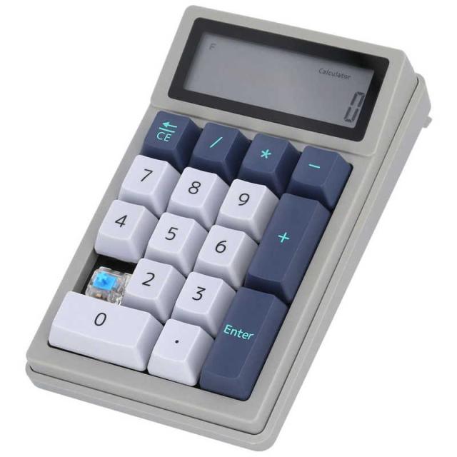 DENTEN　電卓テンキー 青軸　D1002