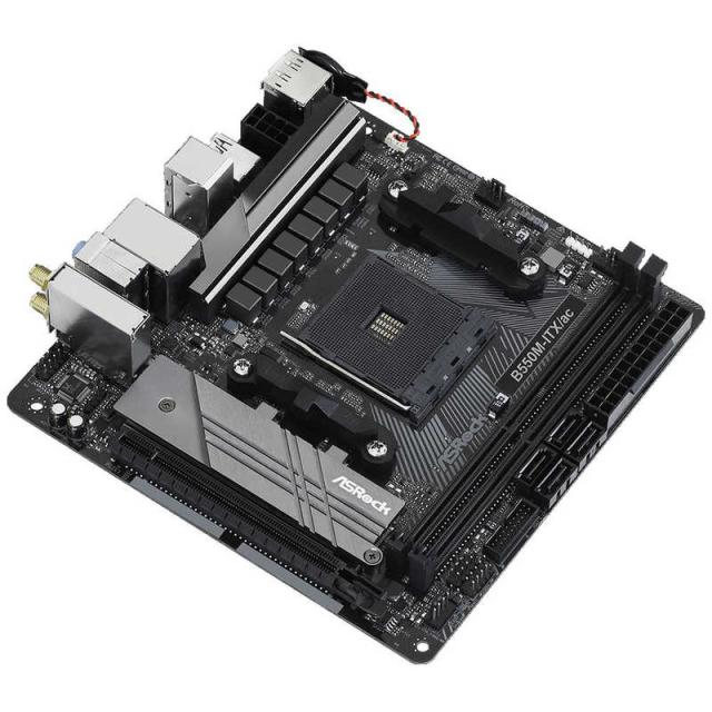 ASRock B550 ITX / AM4 Mini-ITX マザーボード Amazon | ASRock AMD Ryzen 5000シリーズ AM4対応 B550チップセット