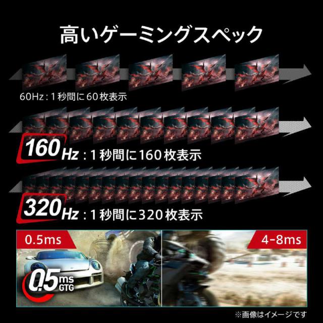 MSI　ゲーミング液晶ディスプレイ ［27型 / 4K(3840×2160) / ワイド / 160Hz］　MAG 272URDF E16_3