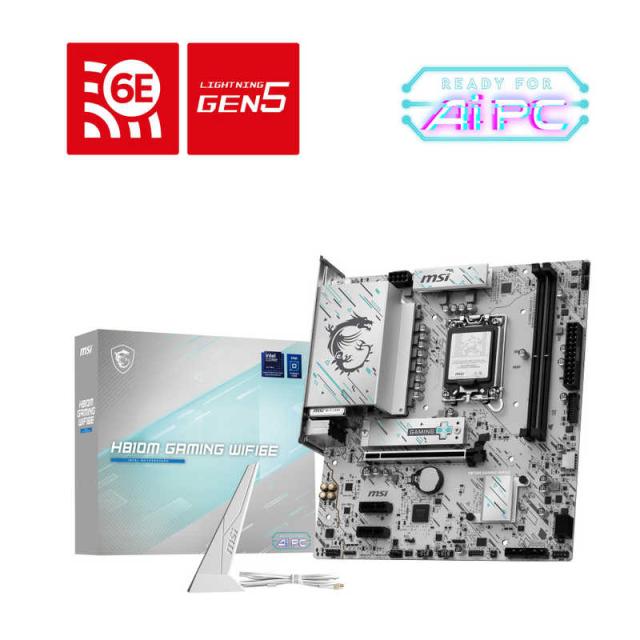 MSI　マザーボード(LGA1851) ［MicroATX］　H810M GAMING WIFI6E_7
