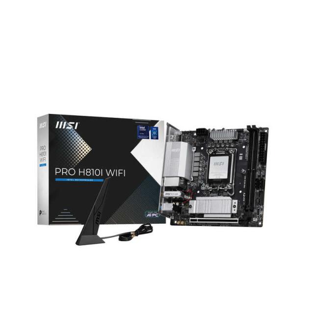 MSI　マザーボード(LGA1851) ［MiniITX］　PRO H810I WIFI