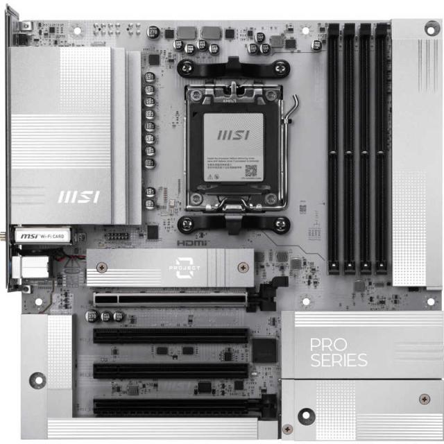 MSI　マザーボード(Socket AM5) ［MicroATX］　PRO B850M-A WIFI PZ_1