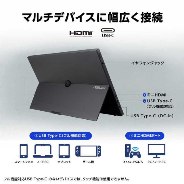 ASUS エイスース　液晶ディスプレイ ZenScreen Touch　MB16AMTR_3