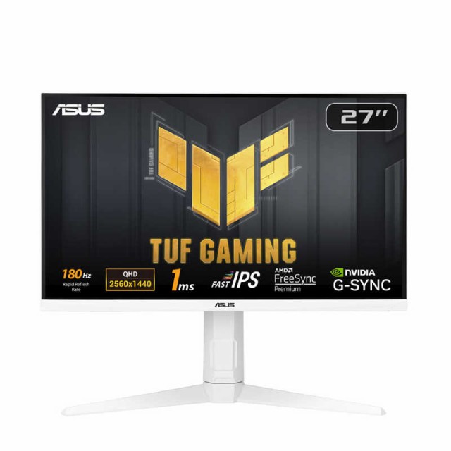 ASUS エイスース　ゲーミング液晶ディスプレイ TUF Gaming ［27型 /WQHD(2560×1440) /ワイド］　VG27AQL3A-W